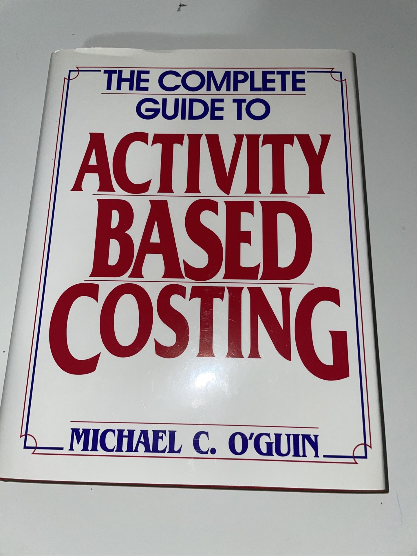 Activity Based Costing by Michael Oguin (1991, Hardcover)