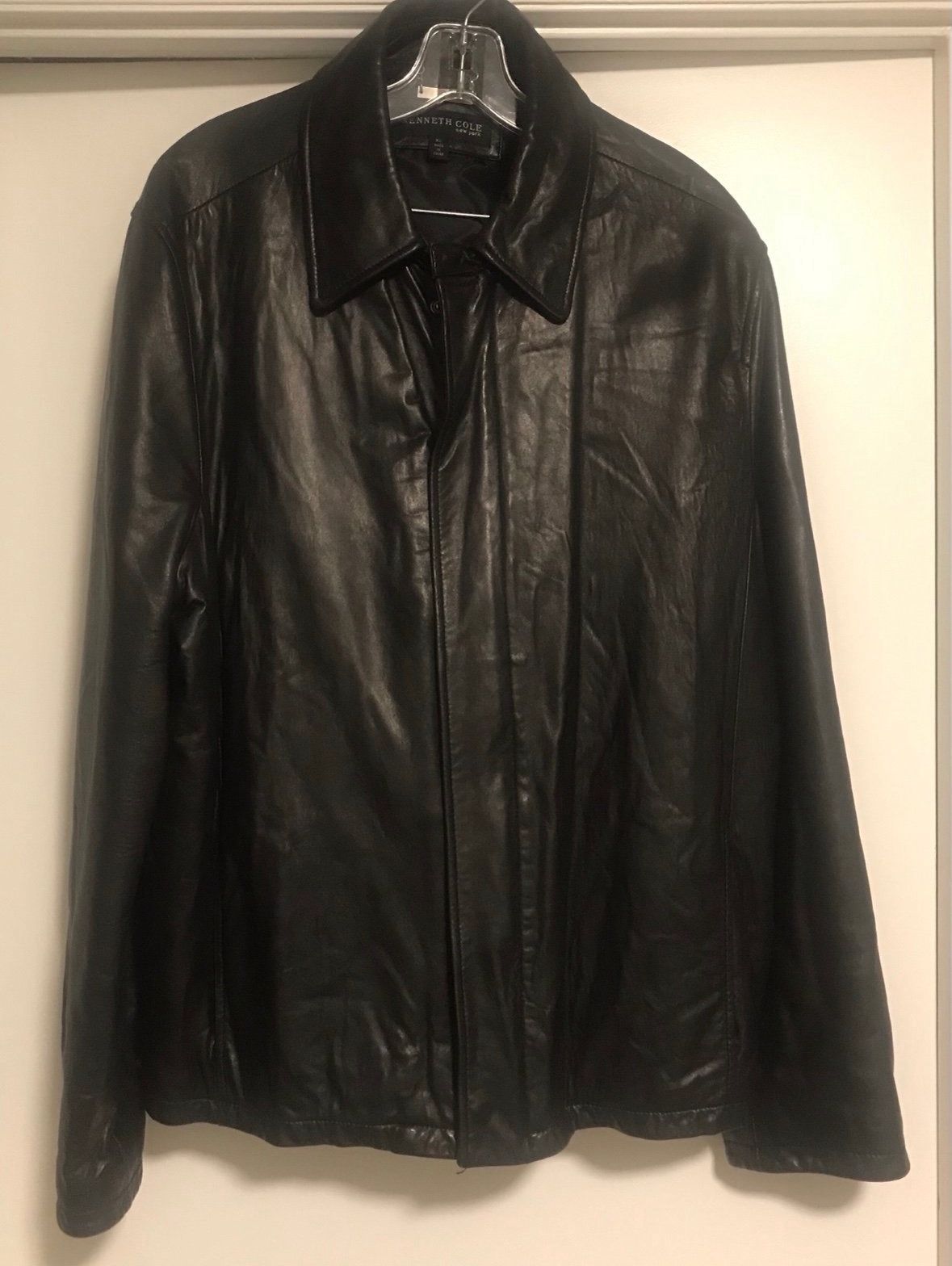Kenneth Cole New York Leather Jacket