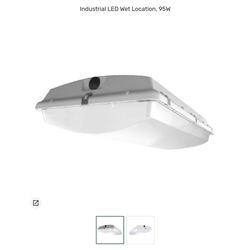 Industrial LED Wet Location, 95W By Atlas Lighting Products ILW98LED2WD