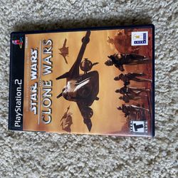 Star Wars The Clone Wars PlayStation 2