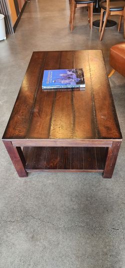 Walnut solid Wood coffee table
