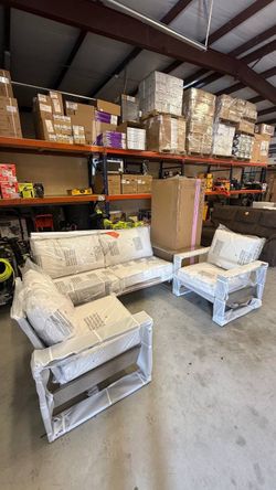 SunVilla Clifton 4-Piece Fire Patio Set!