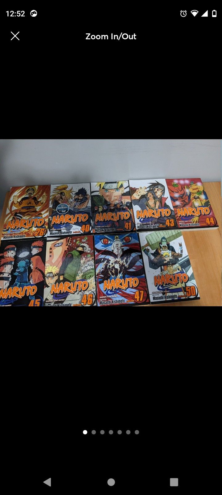Naruto Manga Lot