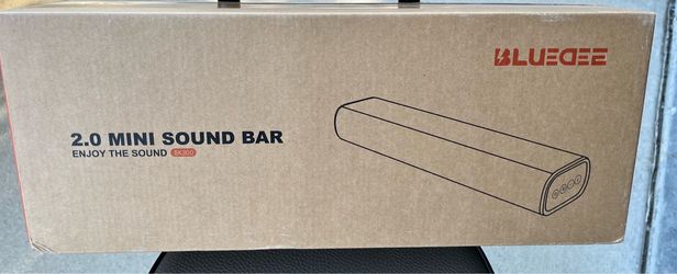 🔊 BLUEDEE SK300 2.0 Mini Sound Bar – Brand New 🔊