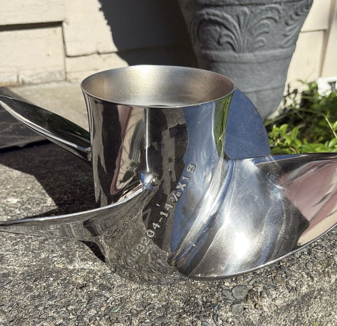 Propeller 4 Blade Stainless For Volvo SX