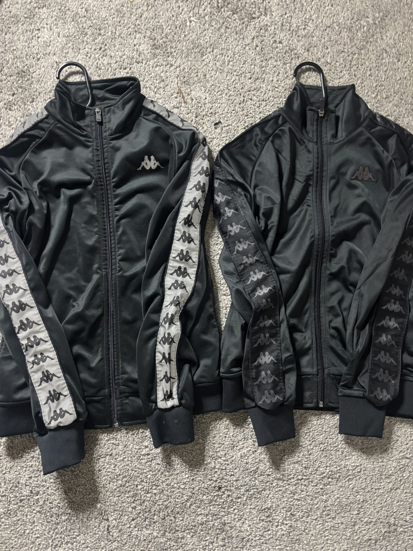 Two Size Small Slim Fit Kappa Fleeces