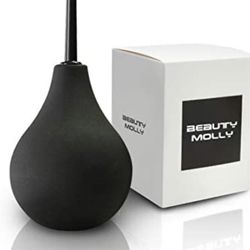 Beauty Molly Anal Douche Superior Medical Materials Douche for Women Men Enema Bulbs, 7 Ounce