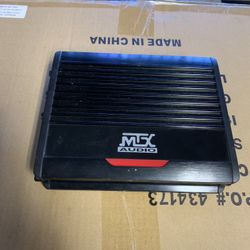 Mtx Car Audio . Car Stereo Amplifier . Class D Thunder 500.1 Open Box Store Display  $90