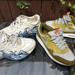 Gucci And Nike Sneakers