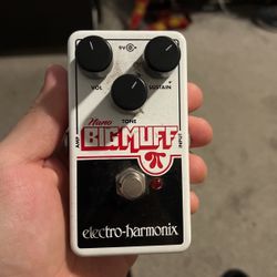 Nano Big Muff Electro Harmonix Fuzz Pedal