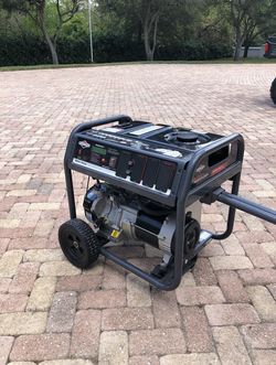 Gas portable generator