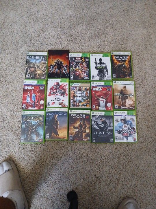 Xbox 360 And Xbox X Video Games(Offer ME A Price!!)