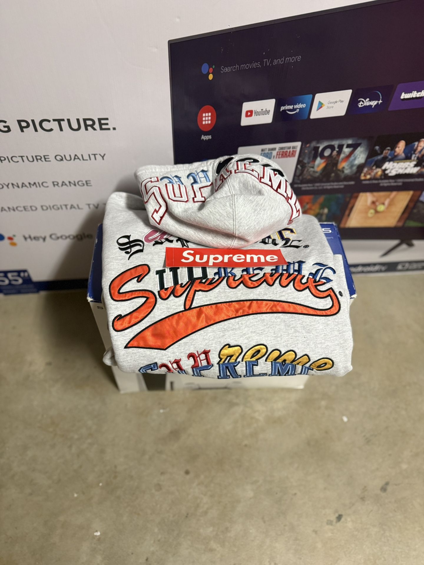 Supreme Logos Hoodie