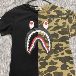 Bape Tee Size Large Fits A Adult Small
