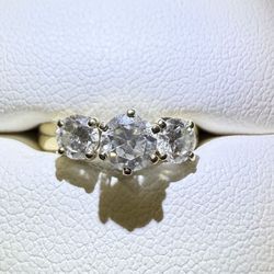 Sparkling 14k Solid Gold Natural Diamond Ring