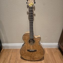 Guitar Aucustic Mitchell MC400 QAB NAT