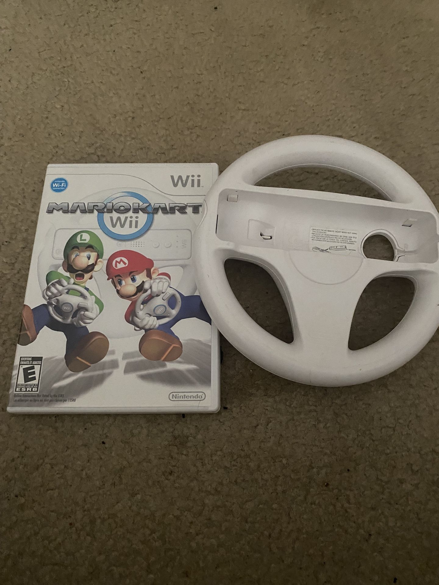 Mari Kart For Wii With Wheel