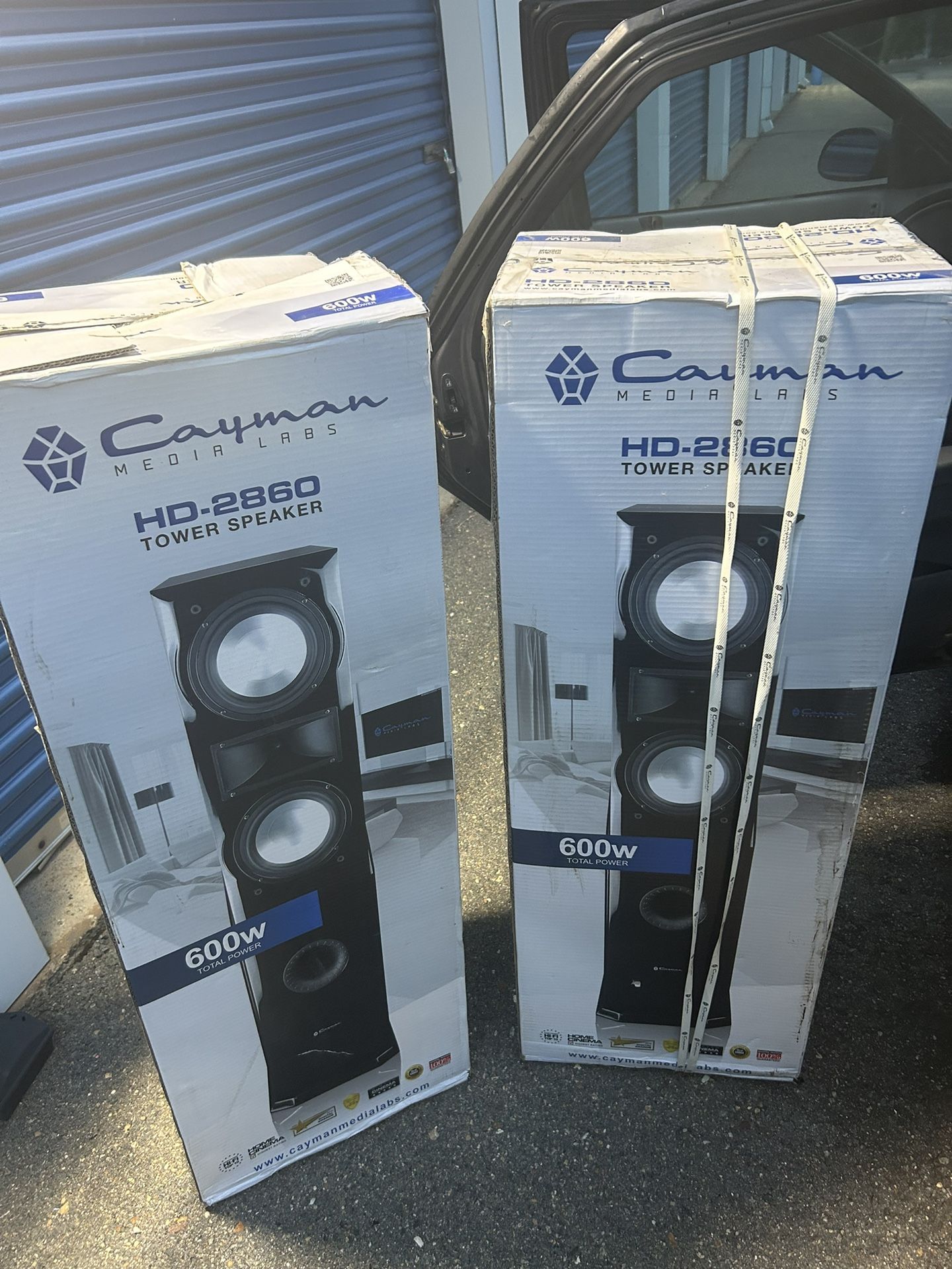 Cayman Media Labs Speakers HD-2860 Tower Speakers