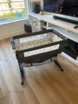 Baby Bassinet with Wheels