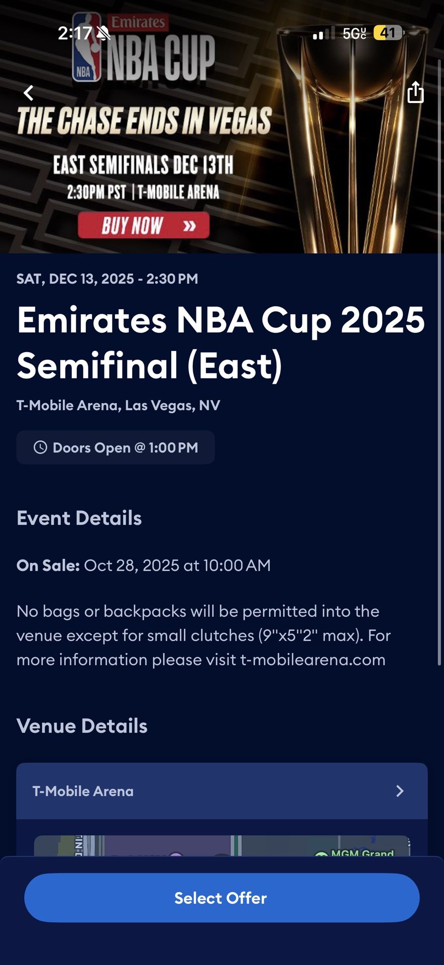 Emirates NBA Cup 2025 Semifinal