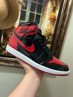Jordan 1 Retro High OG Patent Bred  sneakers