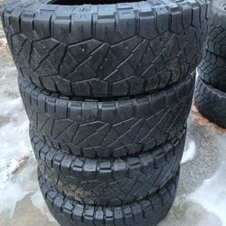 4 LT 295 65 R20 RIDGE GRAPPLER TIRES