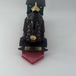 vintage Jim Beam 1872 Grant Locomotive Regal China whiskey decanter.This