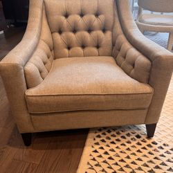 Arhaus Upholstered Arm Chair