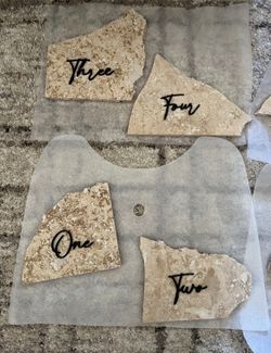 Table numbers