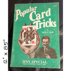 1972 Card Trick Book 