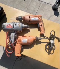 3 Electric Drills