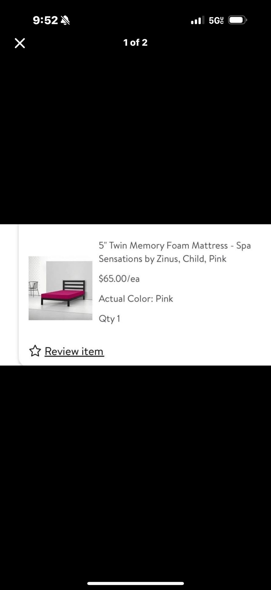 Twin Mattress And Frame 