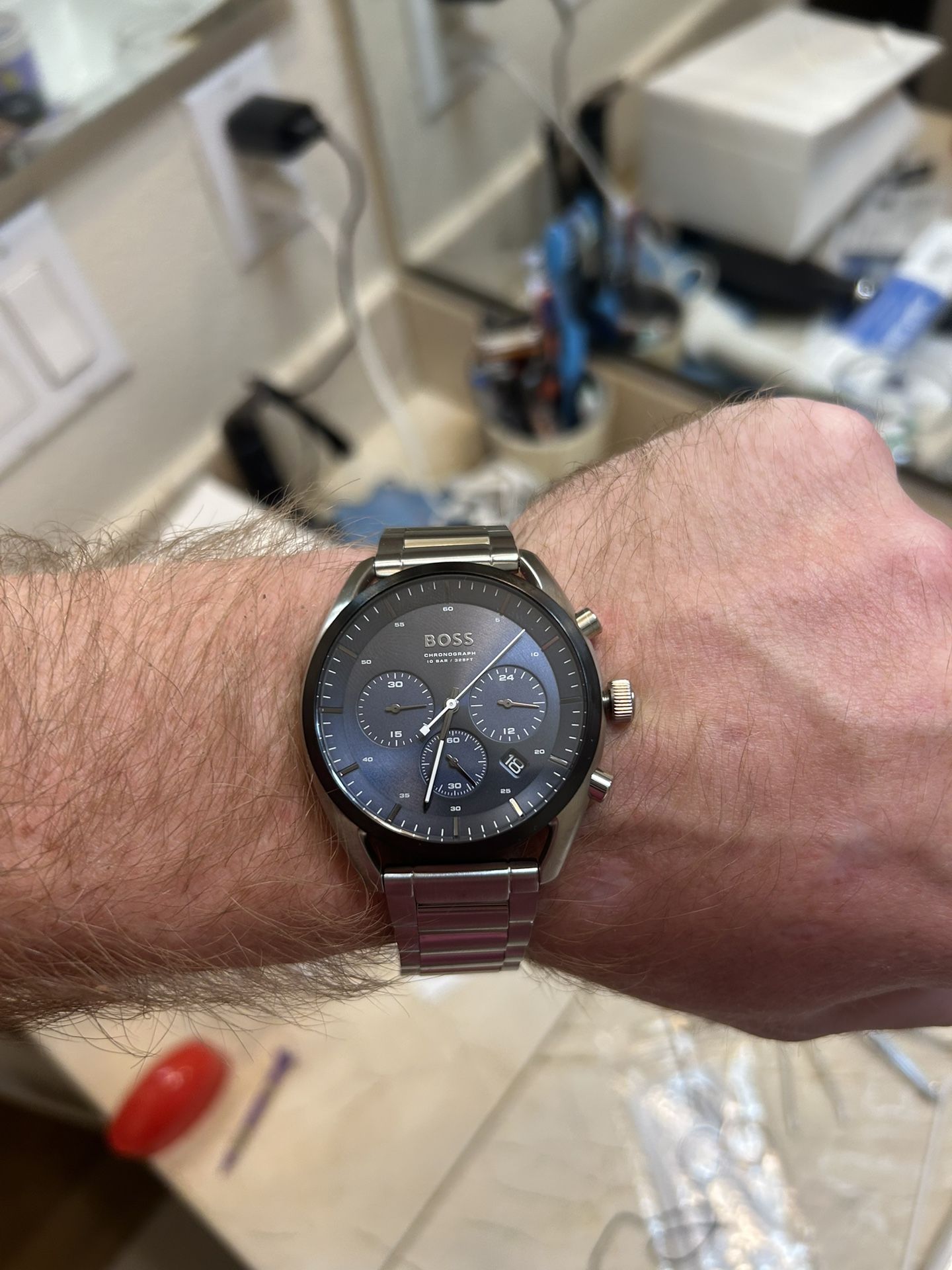 Boss Men’s Premium Fashion Quartz Chronograph Watch
