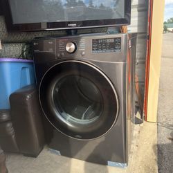 LG, Dark Gray Front Load Dryer