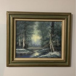 Signed Original Painting By Barrisyer