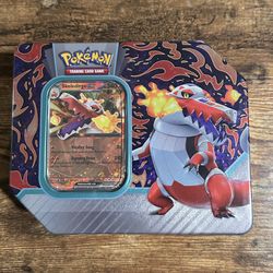 🔥Paldea Partners Tin - Skeledirge Ex Sealed🔥