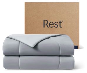 Rest® Evercool® Cooling Comforter Blanket for Hot Sleepers, Full/Queen All-Season Bedding to Keep Cool, Reversible Cool-to-Touch Fabric for Night Swea