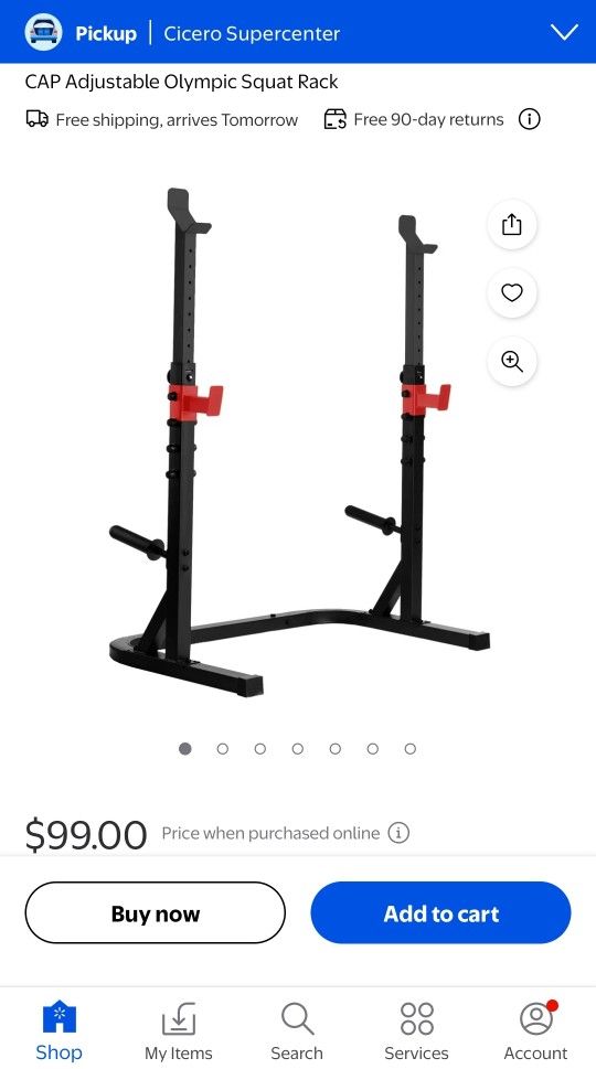 Olympic Squat Rack