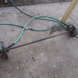 Olympic Bar With Weights