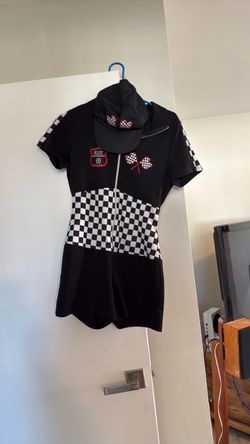 Halloween race car driver