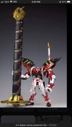 3rd Party Astray Gundam Powered Red Model Kit