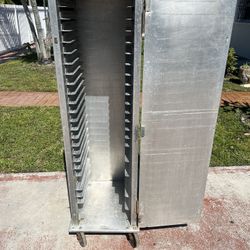 LOCKWOOD COMMERCIAL ROLLING BREAD CABINET