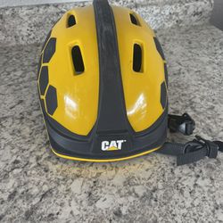 Cat Yellow Bike Skate Helmet For Kids 