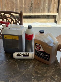 Adam polishes products
