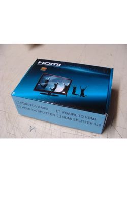 Full HD HDMI Splitter 1X4 4 Port 1080p 1 in 4 Out