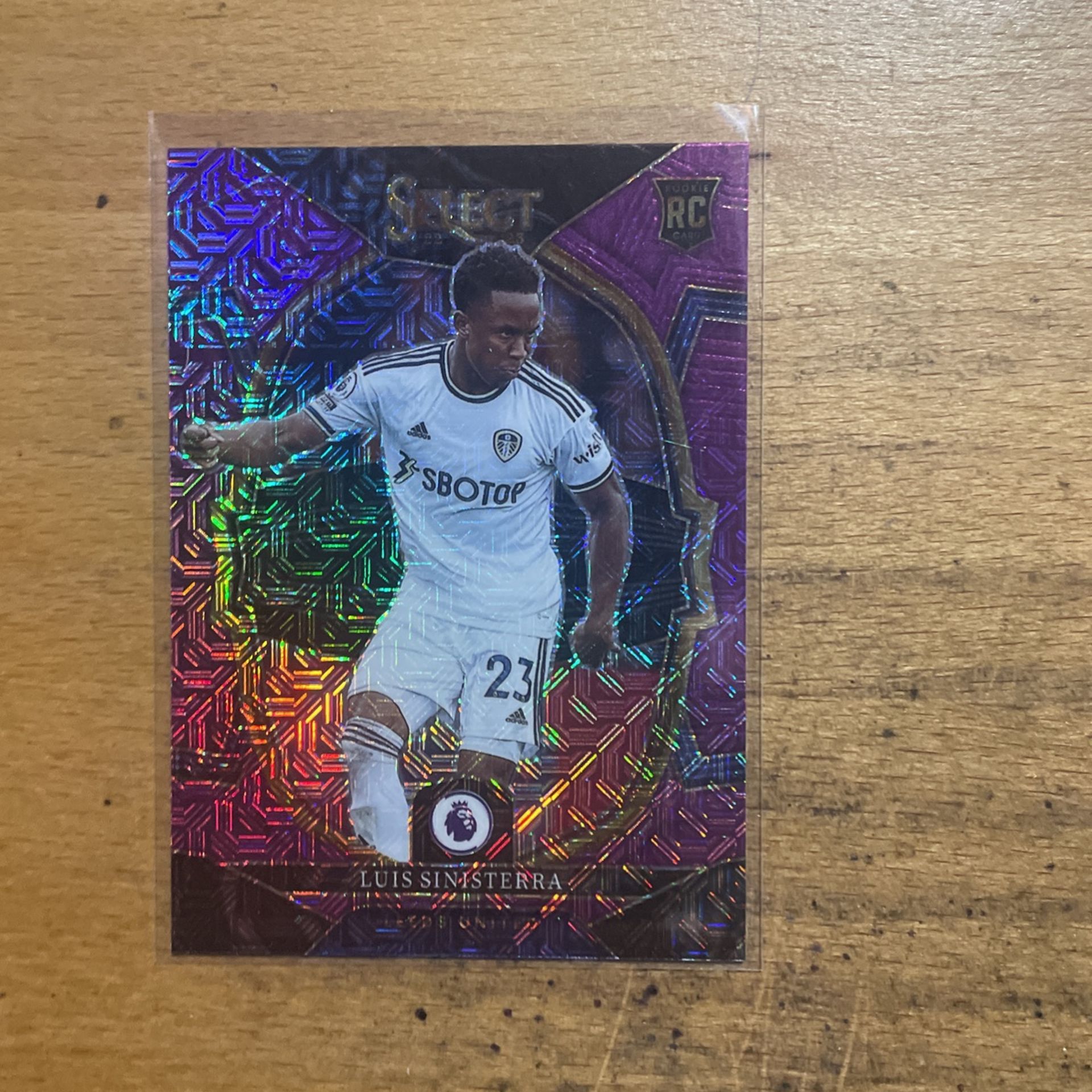 2023 SELECT LUIS SINISTERRA PURPLE MOJO ROOKIE 