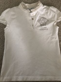 Kids Little Girl Versace shirt