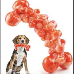 Dog Toys for Aggressive Chewers: Chew Toys for Training and Cleaning - Dog Toys  Orange