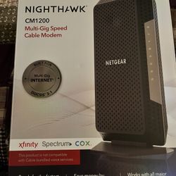 Netgear Nighthawk CM1200 Multi Gig Speed Cable Modem