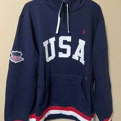 Polo Mens Hoodie , Size # Xl , $90 Firn In Price 
